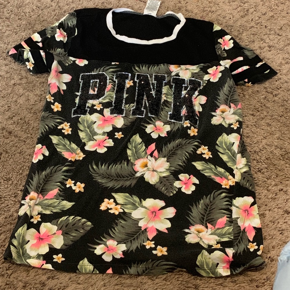 Floral Pink Shirt